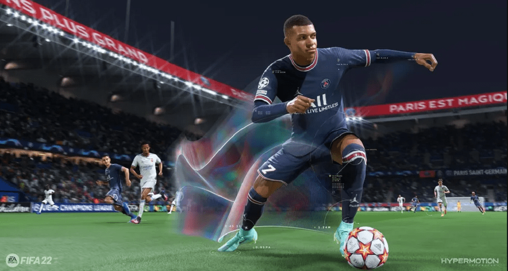 FIFA 22 New Development with Hyper Motion Technology